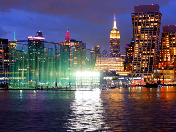 Manhattan middagskryssning i New York - Skyline utsikt
