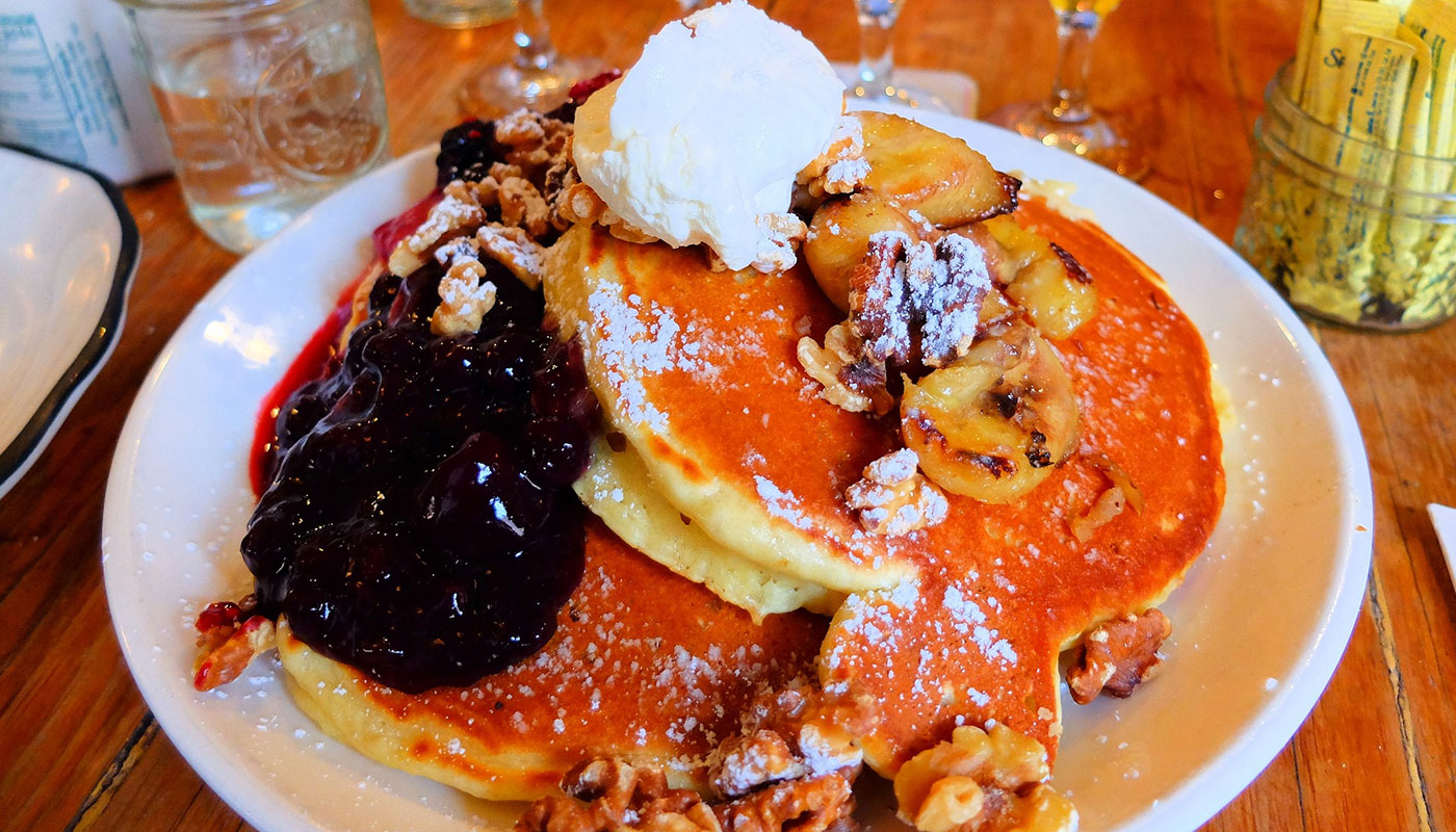 Brunch i New York - Pannkakor