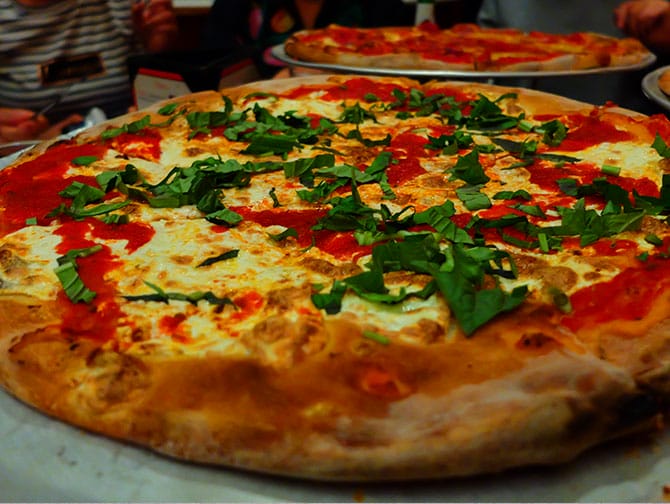Restauranger i New York - Pizza