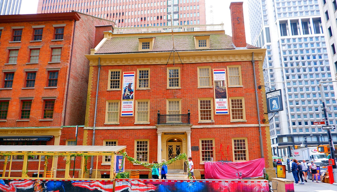 Typisk amerikansk mat i New York - Fraunces Tavern