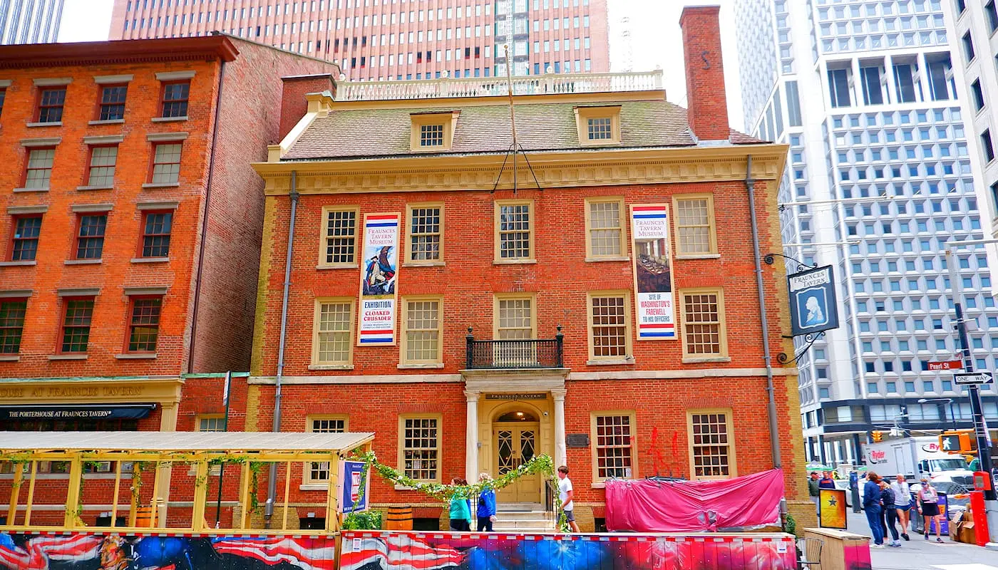 Typisk amerikansk mat i New York - Fraunces Tavern