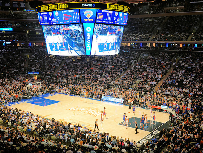 New York Knicks biljetter - Match i Madison Square Garden
