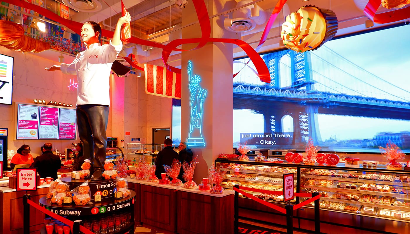 B&auml;sta cheesecake i New York Carlos Bakery