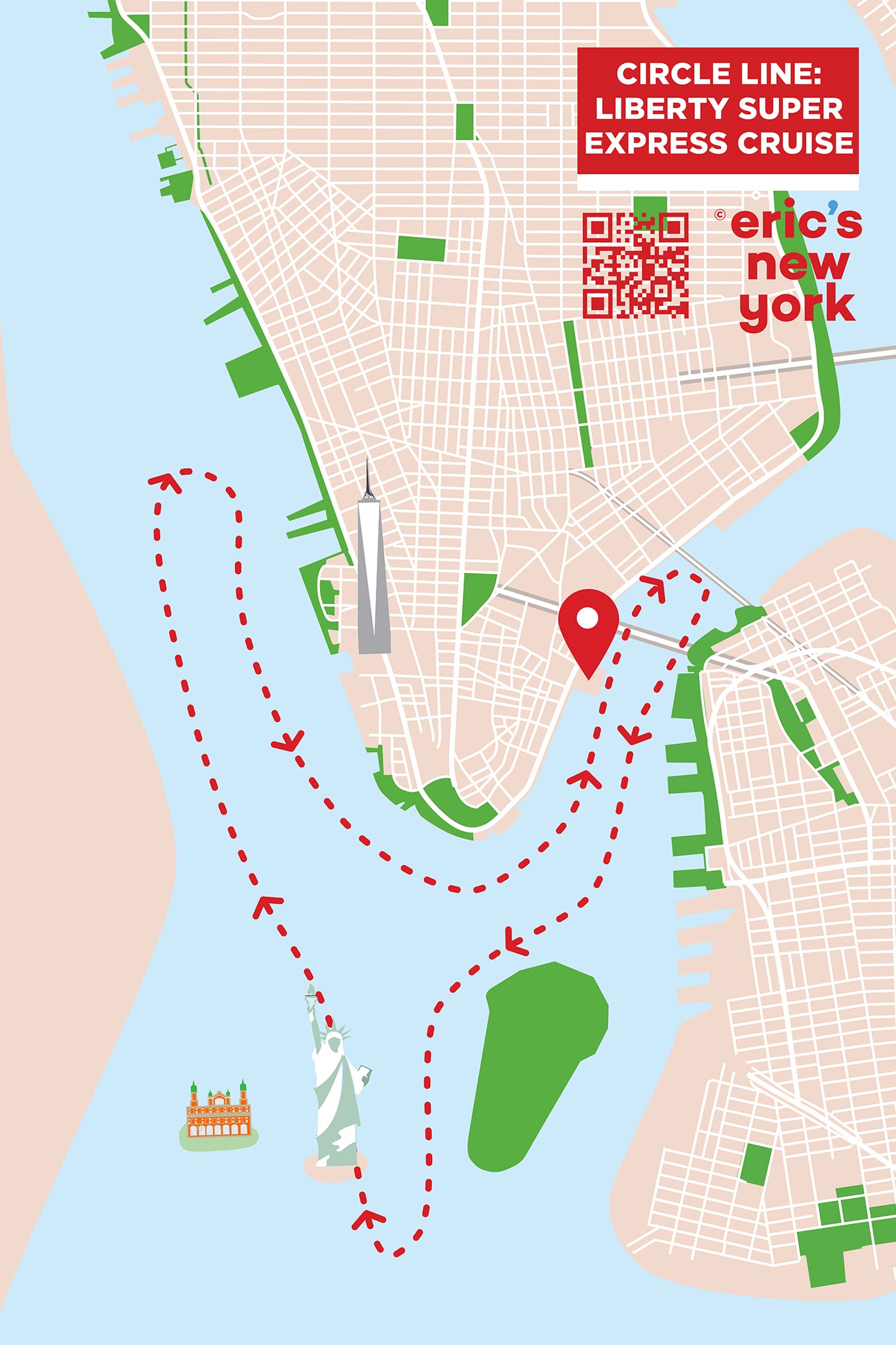 Circle Line Liberty Super Express Cruise Båtrutten