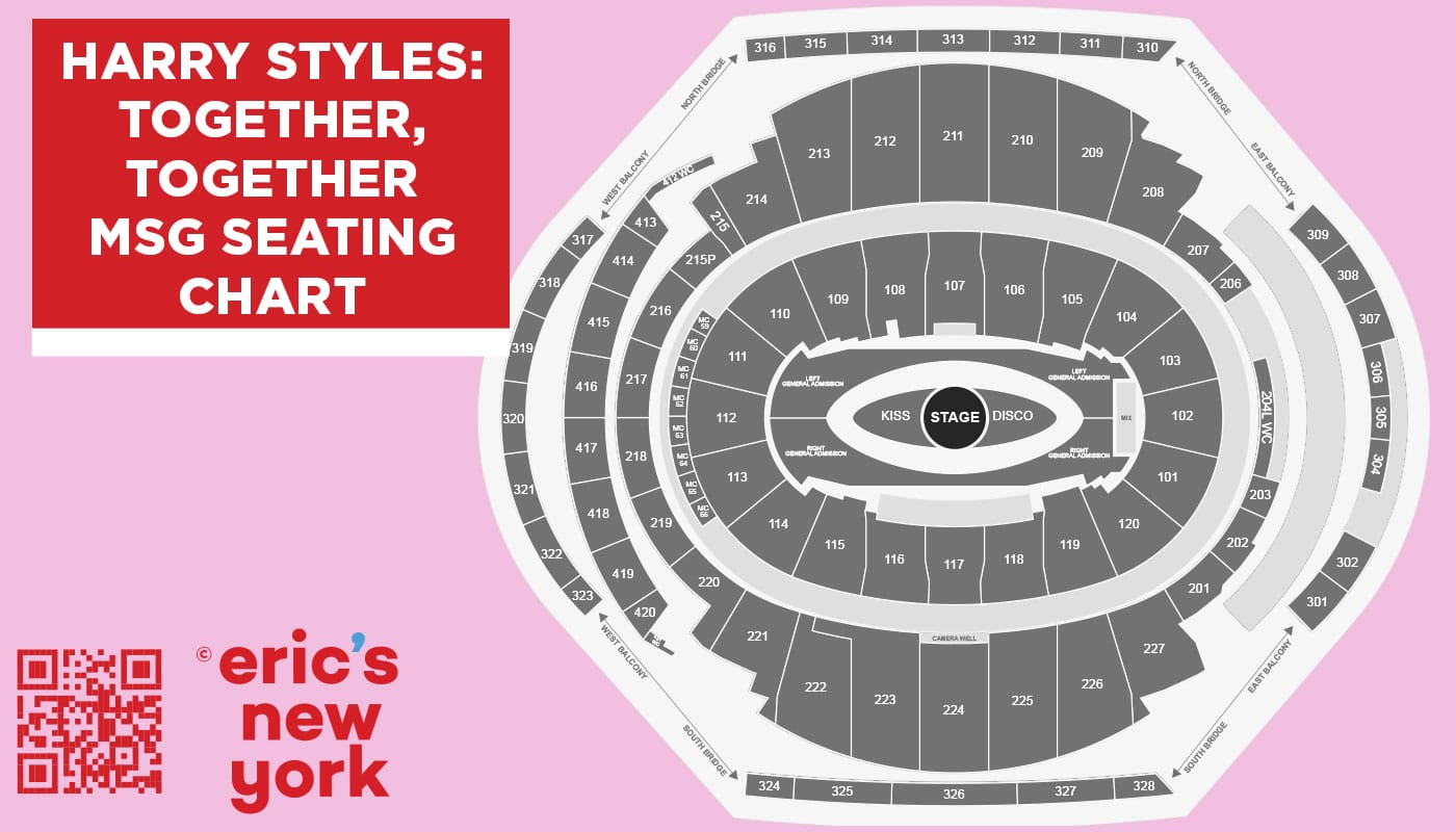 Konsertbiljetter till Harry Styles i New York 2026 - Madison Square Garden platskarta