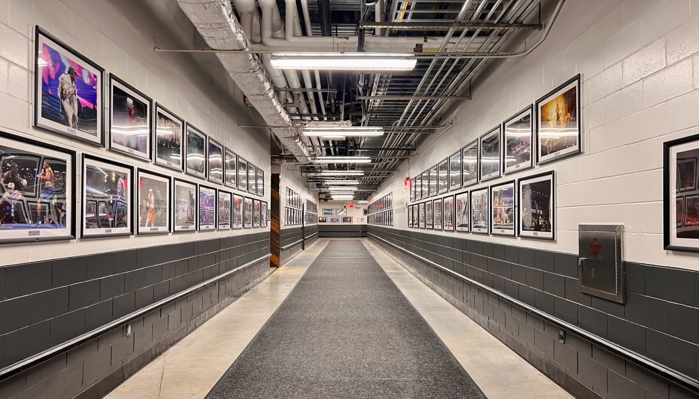 Barclays Center Tour - Bakom kulisserna