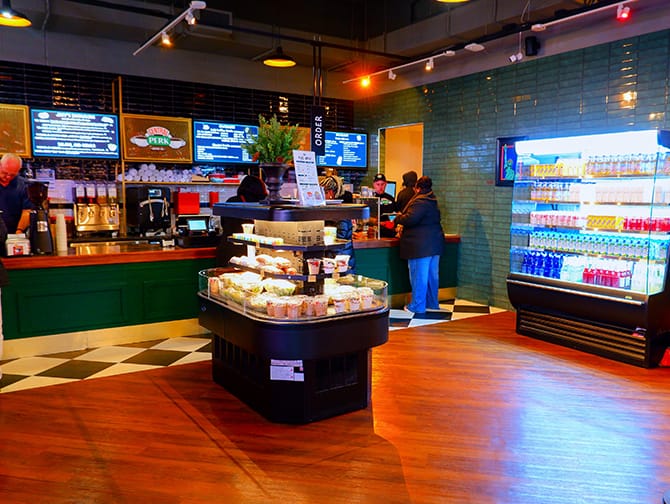 CCentral Perk Coffeehouse i New York - Att ta en kaffe