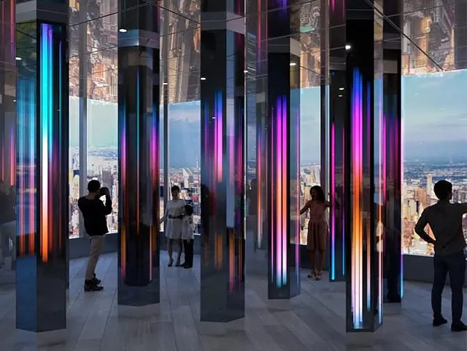 Edge New York-biljetter – multisensoriska installationer