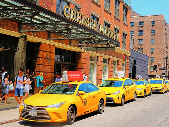 Chelsea Market i New York - Marknad i Meatpacking District