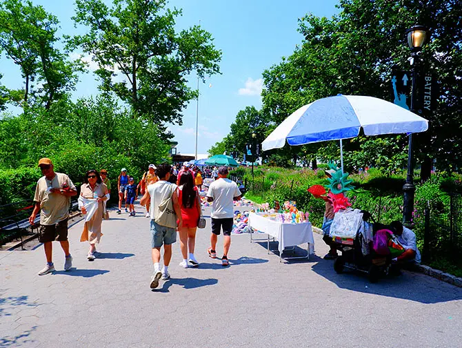 Battery Park i New York