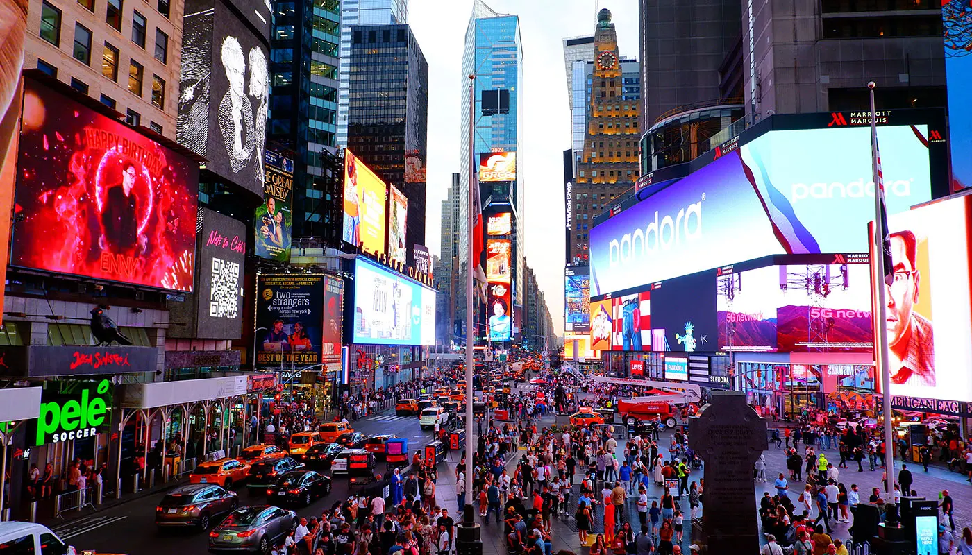 New York 7-dagarsresplan – Första intrycket av New York