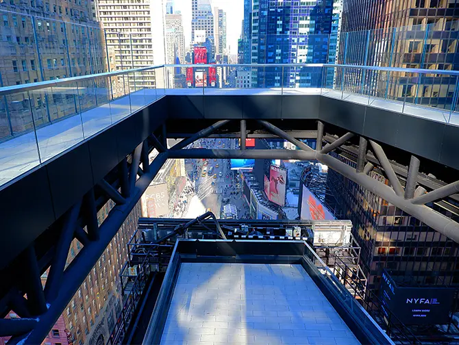 One Times Square Skywalk biljetter - Besök One Times Square för en unik utsikt över Times Square