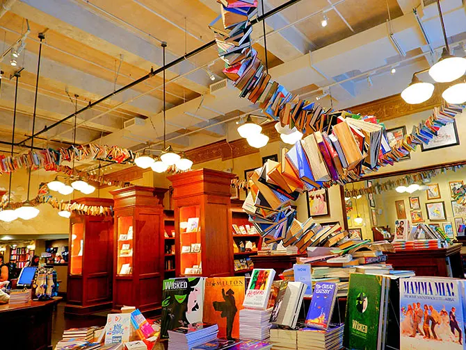 Bokhandlar i New York - The Drama Bookshop i Midtown