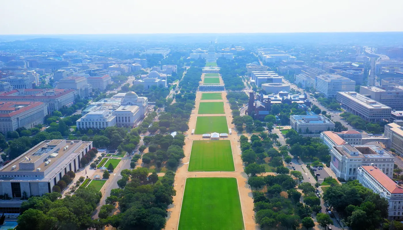 Så besöker du Washington D.C. från New York - Mall