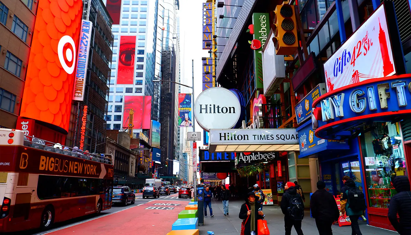 Hotell i Midtown Manhattan - Hilton New York Times Square