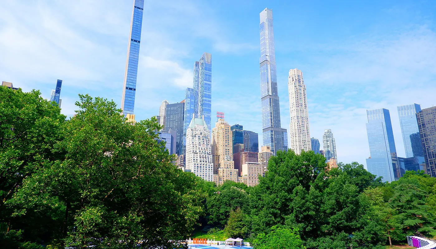 Promenadrutt i Central Park i New York – glimt av promenadrutten